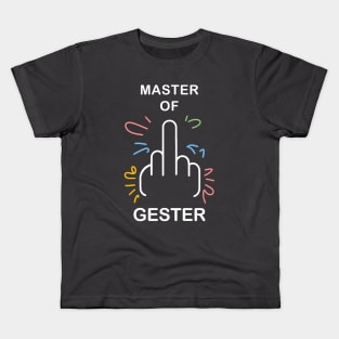 Master of Gestures Kids T-Shirt